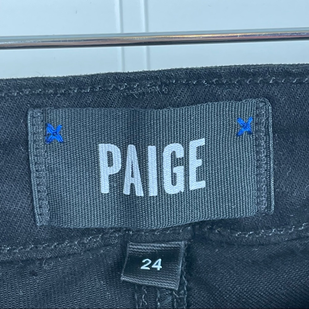 PAIGE Hoxton High Waist Straight Leg Jeans - Picture 4 of 6